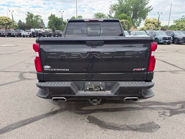 2020 Black Chevrolet Silverado 1500 RST 4X4 Truck