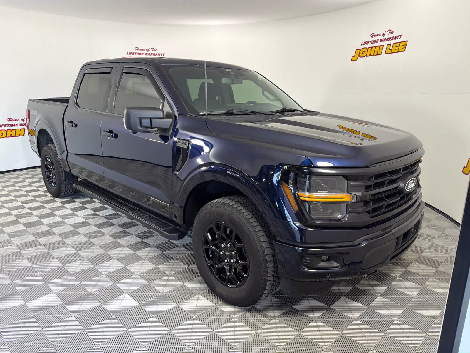2024 Antimatter Blue Metallic Ford F-150 XLT 4X4 Truck
