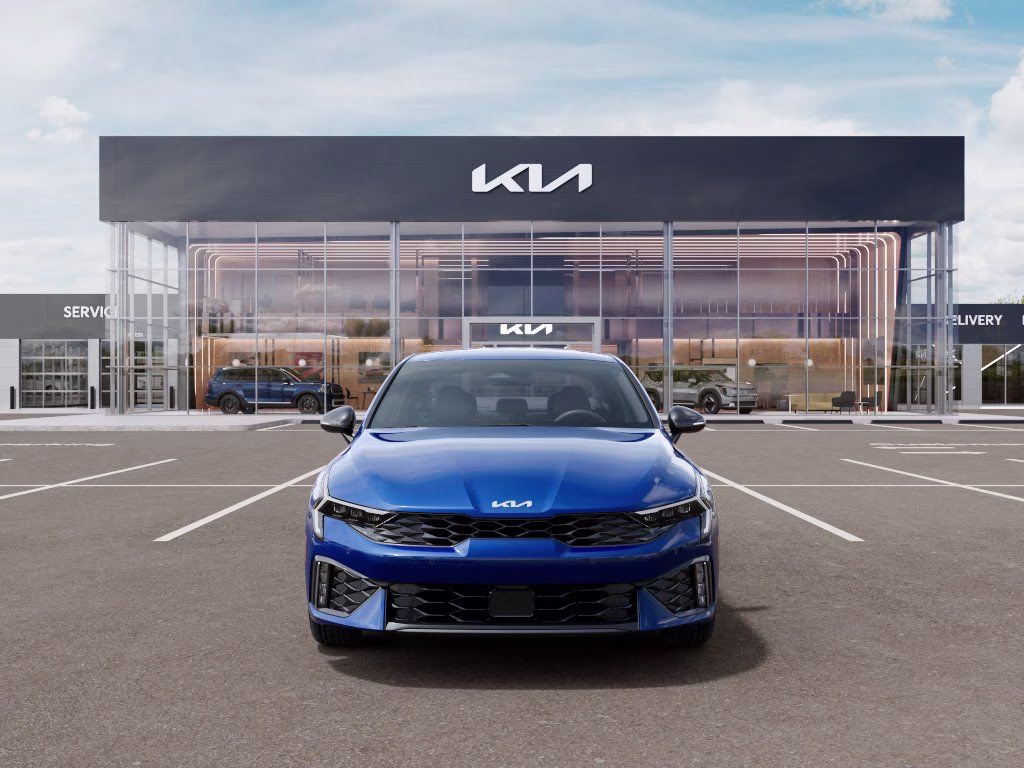 2026 Yacht Blue Kia K5 GT-Line AWD Sedan