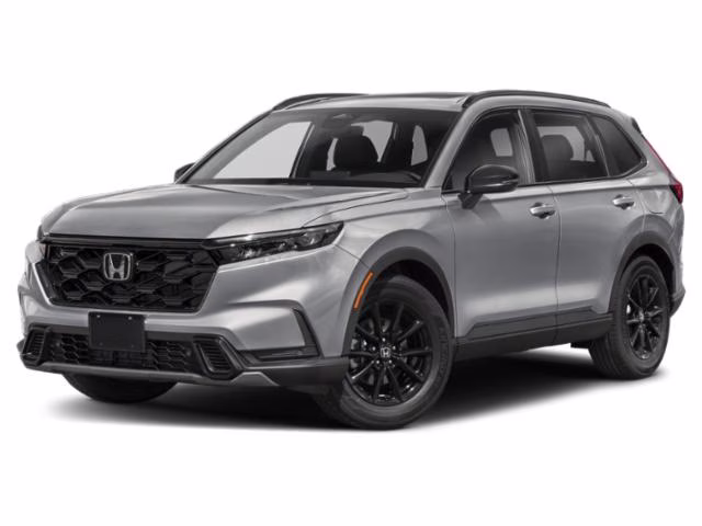 2026 Solar Silver Metallic Honda CR-V Hybrid Sport-L AWD SUV