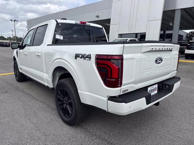2026 White Metallic Ford F-150 Platinum 4X4 Truck