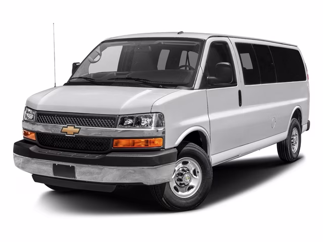 2017 White Chevrolet Express 3500 LT RWD Van