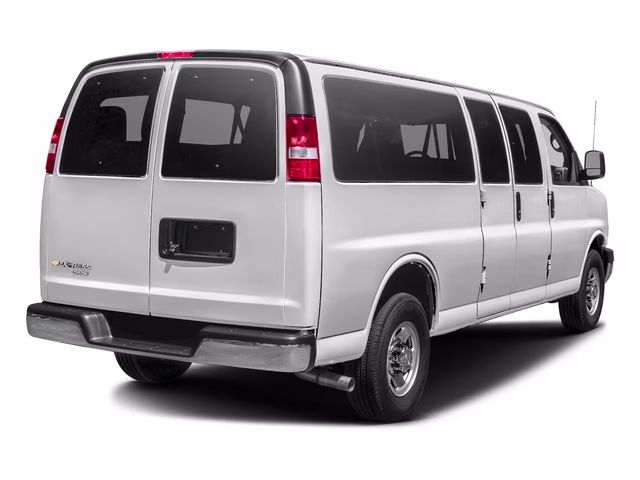 2017 White Chevrolet Express 3500 LT RWD Van