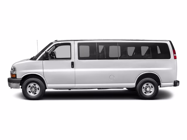 2017 White Chevrolet Express 3500 LT RWD Van