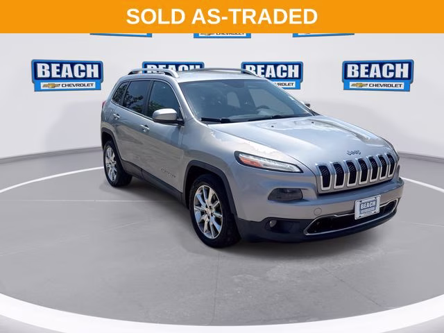 2014 Billet Silver Metallic Jeep Cherokee Limited FWD SUV