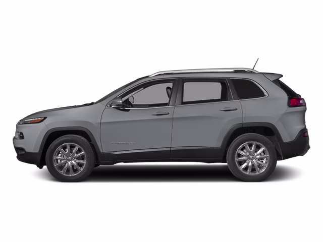 2014 Billet Silver Metallic Clearcoat Jeep Cherokee Limited FWD SUV
