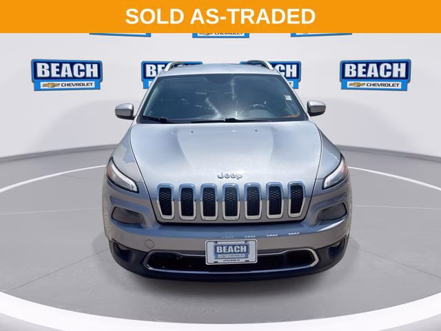 2014 Billet Silver Metallic Jeep Cherokee Limited FWD SUV