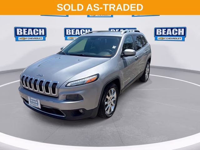 2014 Billet Silver Metallic Jeep Cherokee Limited FWD SUV