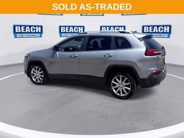 2014 Billet Silver Metallic Jeep Cherokee Limited FWD SUV