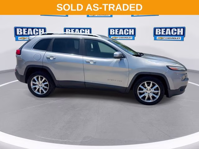 2014 Billet Silver Metallic Jeep Cherokee Limited FWD SUV