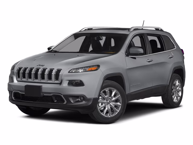 2014 Billet Silver Metallic Clearcoat Jeep Cherokee Limited FWD SUV