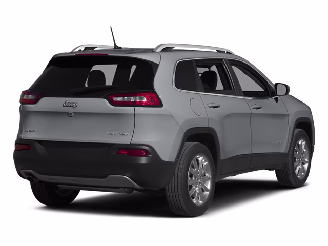 2014 Billet Silver Metallic Clearcoat Jeep Cherokee Limited FWD SUV