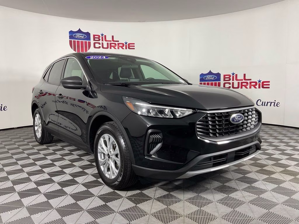 2024 Black Metallic Ford Escape Active FWD SUV