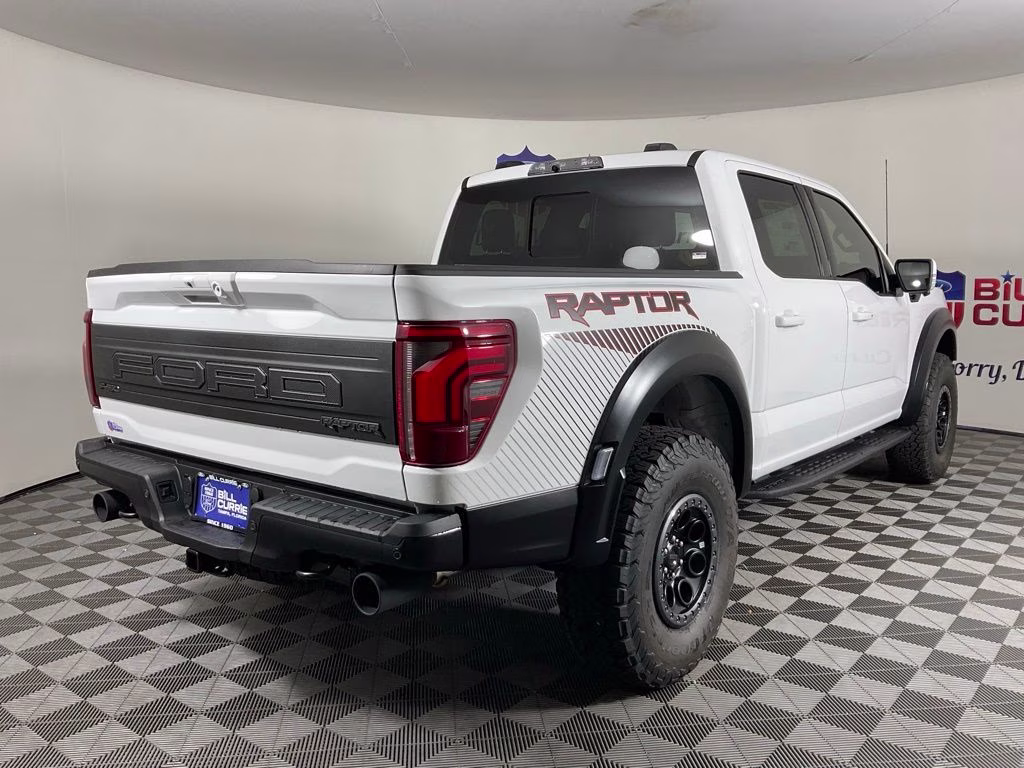 2026 Oxford White Ford F-150 Raptor 4X4 Truck