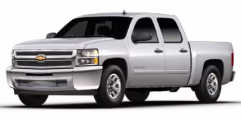 2013 Blue Chevrolet Silverado 1500 LT RWD Truck