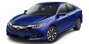 2018 Black Honda Civic EX w/Honda Sensing FWD Sedan