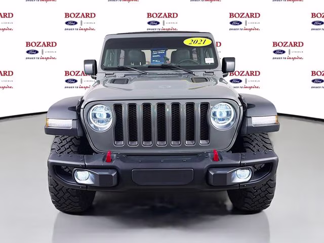 2021 Gray Clearcoat Jeep Wrangler Unlimited Rubicon 4X4 SUV