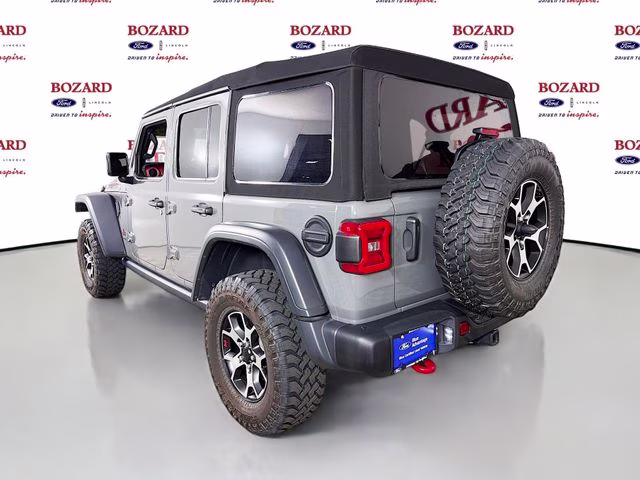 2021 Gray Clearcoat Jeep Wrangler Unlimited Rubicon 4X4 SUV