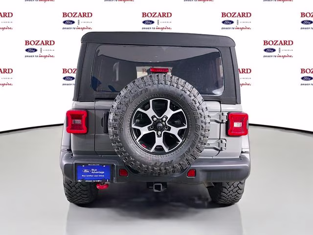 2021 Gray Clearcoat Jeep Wrangler Unlimited Rubicon 4X4 SUV