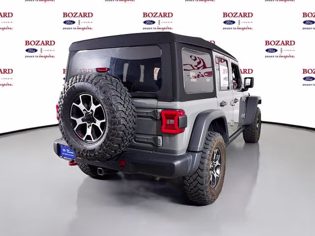 2021 Gray Clearcoat Jeep Wrangler Unlimited Rubicon 4X4 SUV