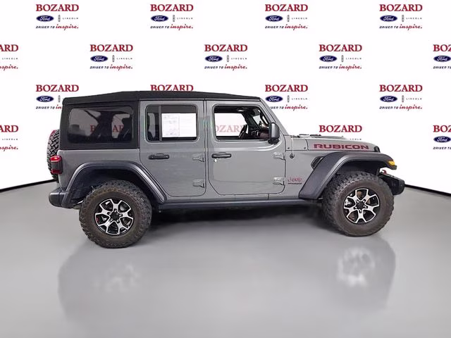 2021 Gray Clearcoat Jeep Wrangler Unlimited Rubicon 4X4 SUV