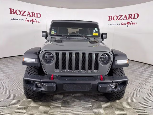 2021 Gray Clearcoat Jeep Wrangler Unlimited Rubicon 4X4 SUV