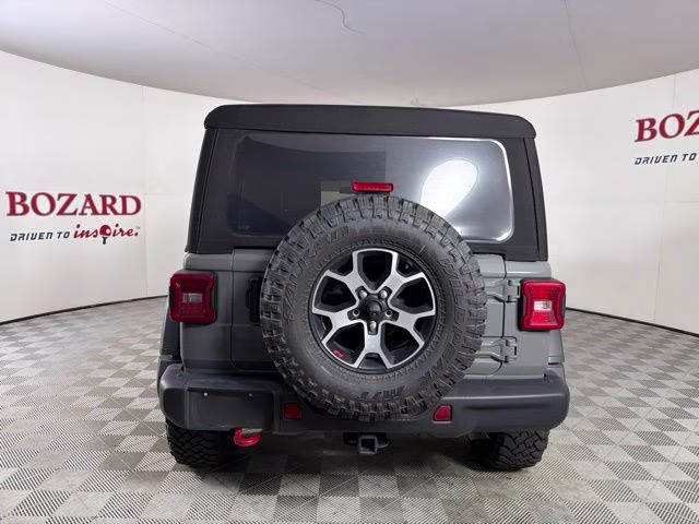 2021 Gray Clearcoat Jeep Wrangler Unlimited Rubicon 4X4 SUV