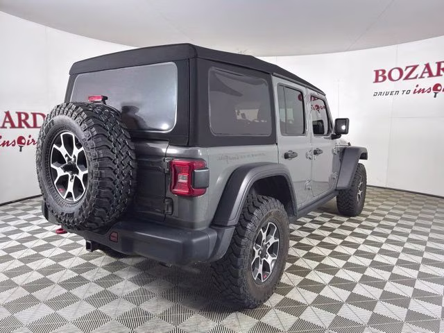 2021 Gray Clearcoat Jeep Wrangler Unlimited Rubicon 4X4 SUV