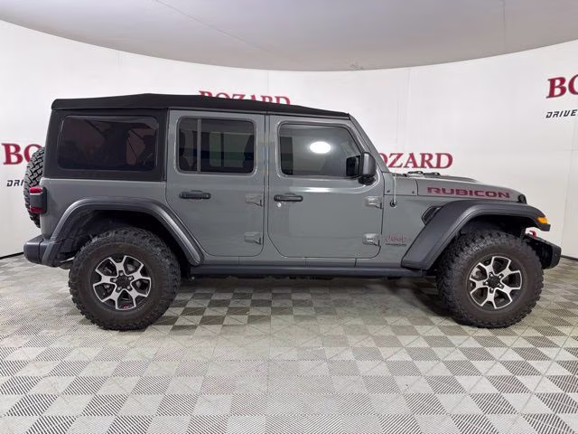 2021 Gray Clearcoat Jeep Wrangler Unlimited Rubicon 4X4 SUV