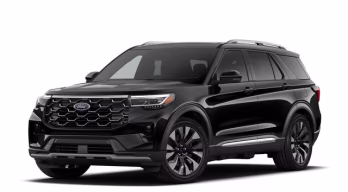 2026 Agate Black Metallic Ford Explorer Platinum 4X4 SUV