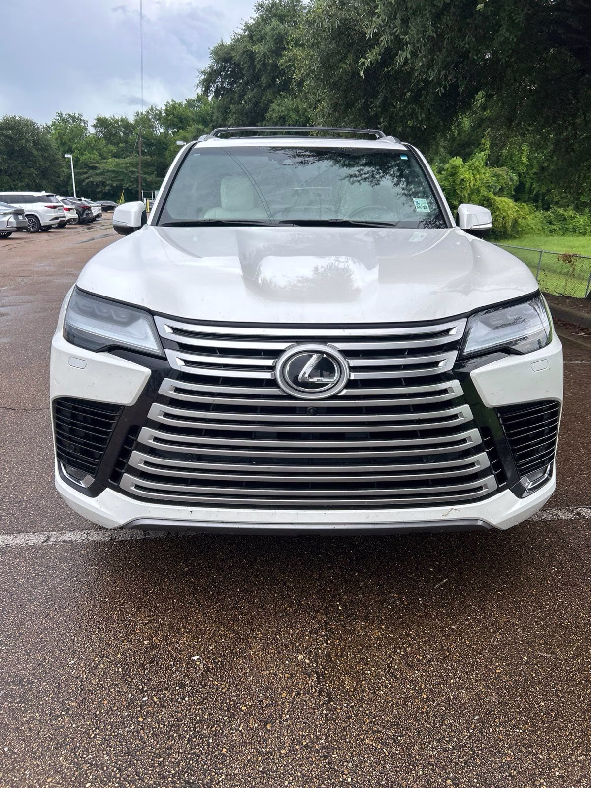 2022 White Pearl Lexus LX 600 Luxury 4X4 SUV