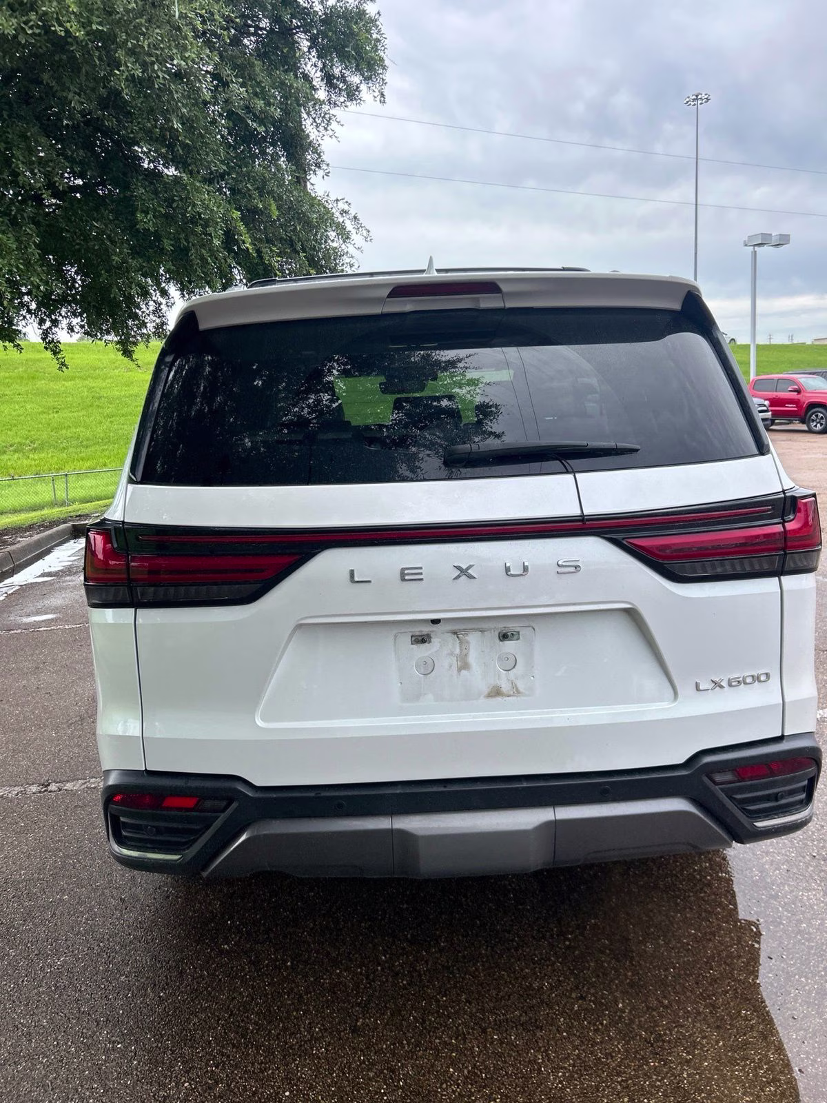 2022 White Pearl Lexus LX 600 Luxury 4X4 SUV