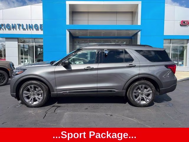 2026 Gray Metallic Ford Explorer Active 4X4 SUV