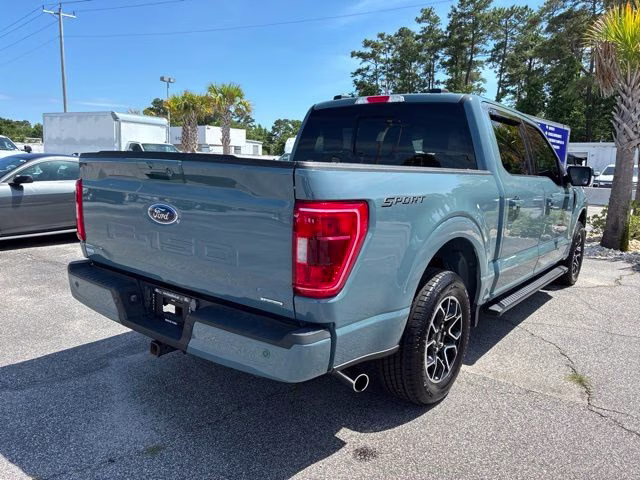 2023 Blue Ford F-150 XLT RWD Truck