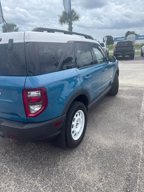 2023 Peak Blue Ford Bronco Sport Heritage Limited 4X4 SUV