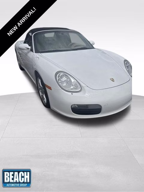 2008 White Porsche Boxster Base RWD Convertible