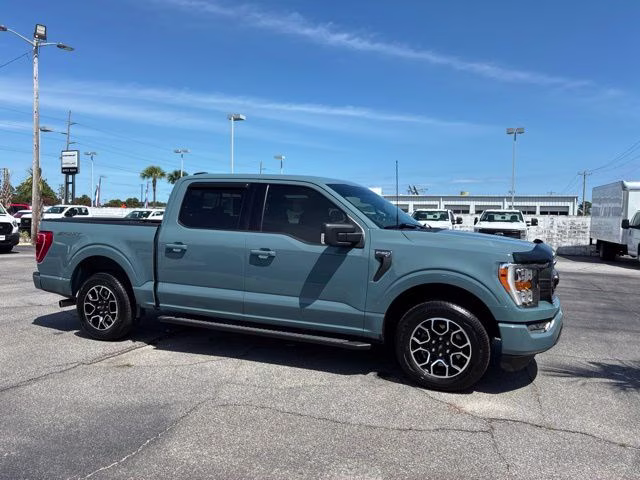 2023 Blue Ford F-150 XLT RWD Truck
