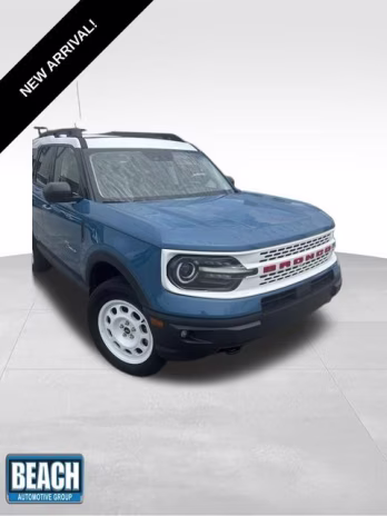 2023 Blue Ford Bronco Sport Heritage Limited 4X4 SUV
