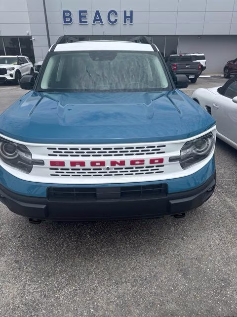 2023 Blue Ford Bronco Sport Heritage Limited 4X4 SUV
