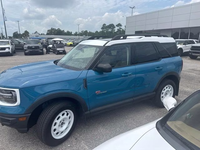 2023 Blue Ford Bronco Sport Heritage Limited 4X4 SUV