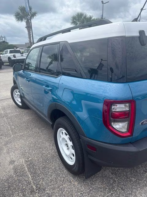 2023 Blue Ford Bronco Sport Heritage Limited 4X4 SUV