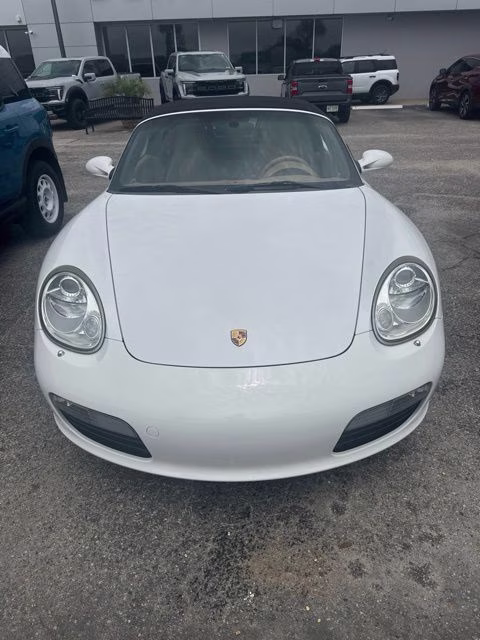 2008 White Porsche Boxster RWD Convertible