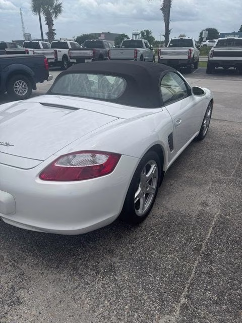 2008 White Porsche Boxster RWD Convertible