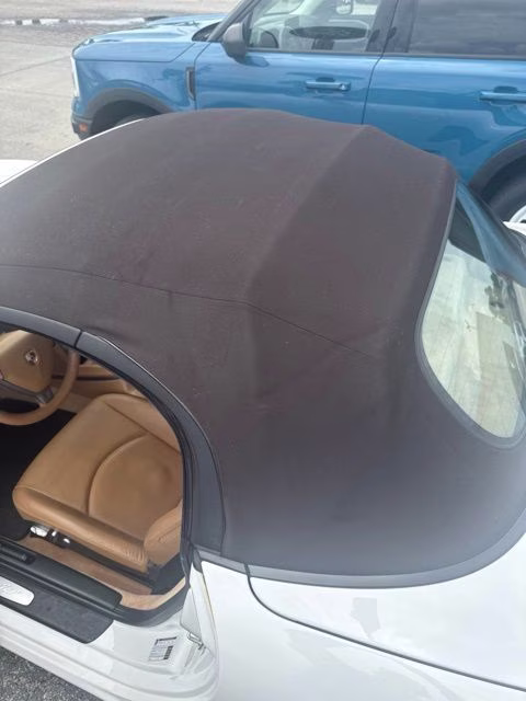 2008 White Porsche Boxster RWD Convertible