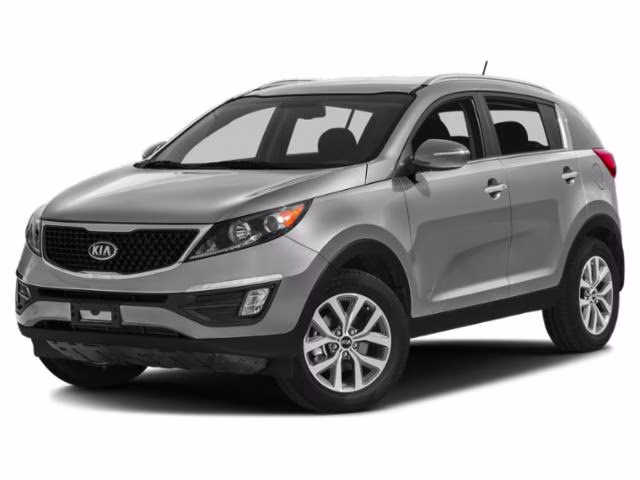 2015 Mineral SIlver Kia SPORTAGE LX AWD Crossover