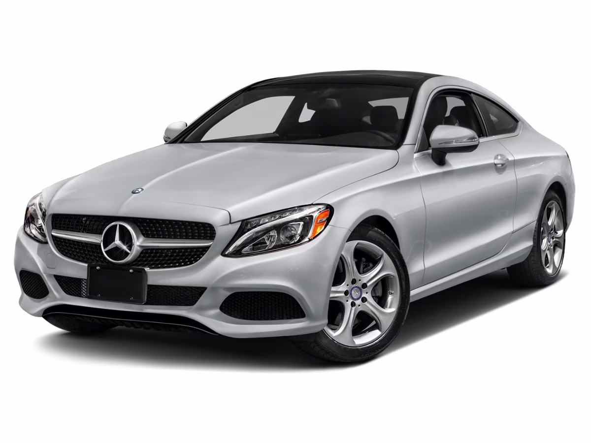 2018 Black Mercedes-Benz C-Class C 300 RWD Coupe