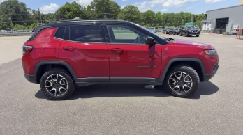 2025 Red Jeep Compass Trailhawk 4X4 SUV
