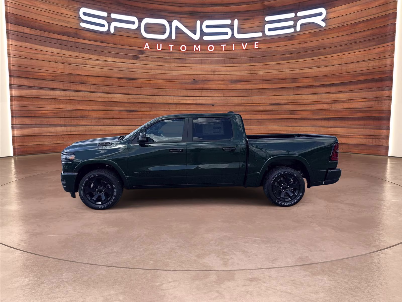 2026 SERRANO GREEN METALLIC Ram 1500 Big Horn 4X4 Truck