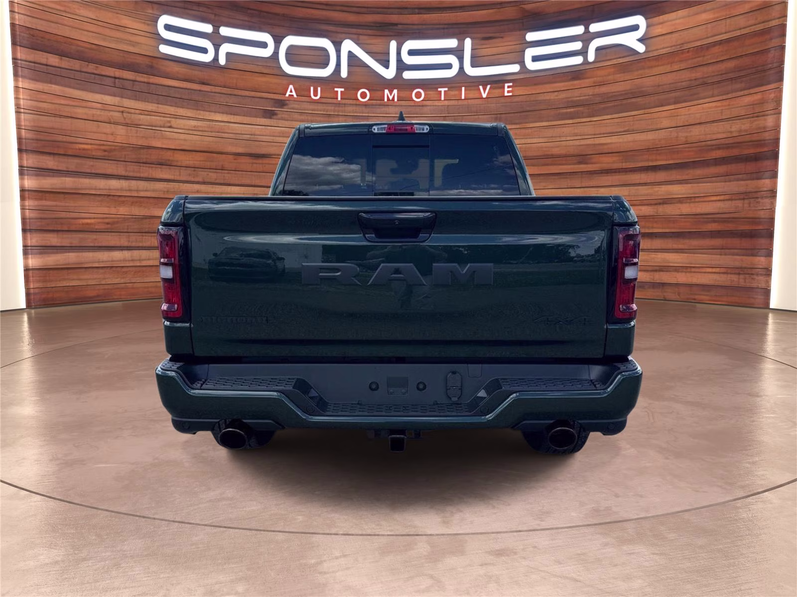2026 SERRANO GREEN METALLIC Ram 1500 Big Horn 4X4 Truck