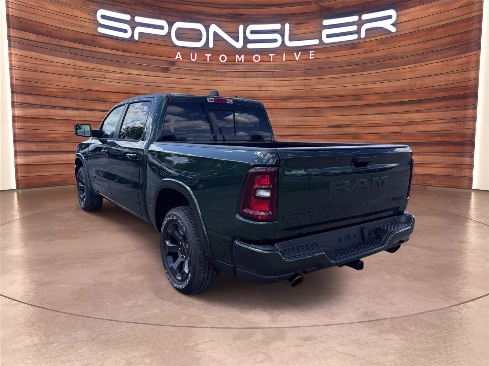 2026 Serrano Green Metallic Ram 1500 Big Horn 4X4 Truck